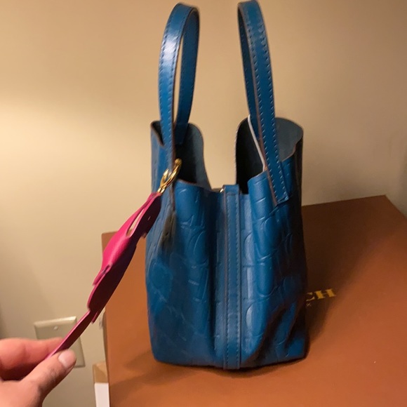 Carolina Herrera Teal Matryoshka with Charm NEW - Picture 5 of 15